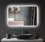 آینه لمسی و ضدبخار مستطیل 60×80 شیده - تصویر 3